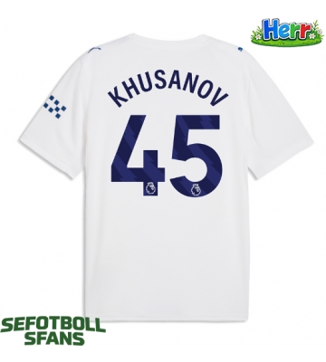Manchester City Abdukodir Khusanov #45 Tredje Tröja 2026-27 Kortärmad